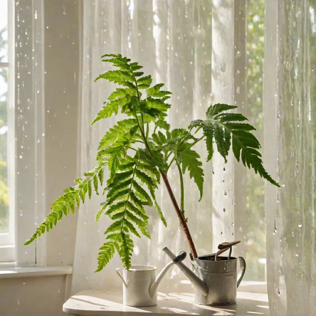 Paprotka podlewanie: jak dbać o jej wilgotność?