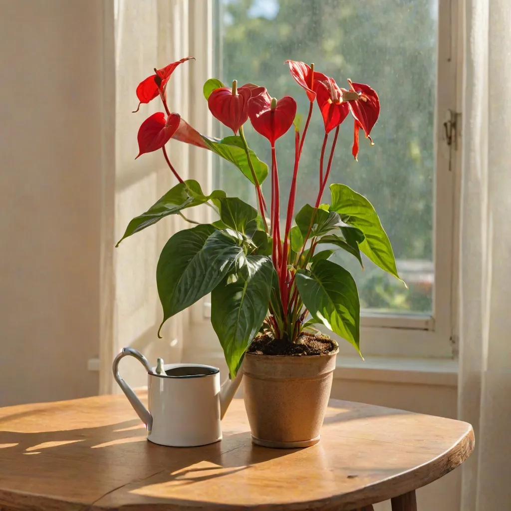 Anturium podlewanie: jak nawadniać tę egzotyczną roślinę?