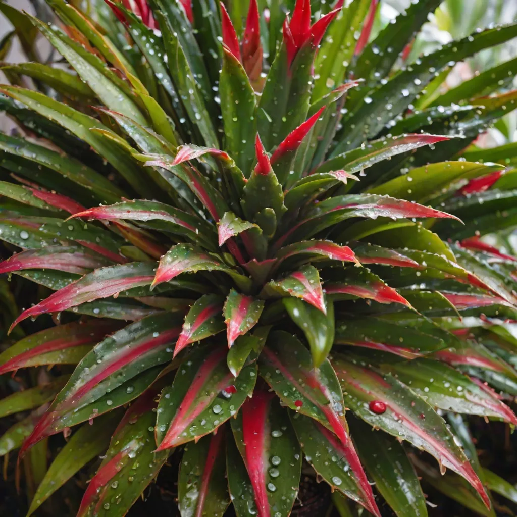 Bromelia podlewanie: jak utrzymać odpowiednią wilgotność?