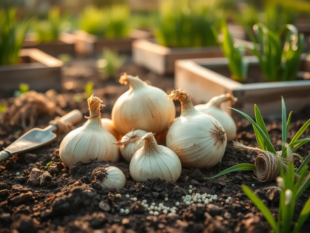 Czym nawozić cebulę, by uzyskać zdrowe i duże główki?